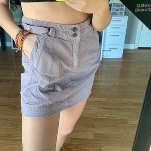 light purple corduroy skirt